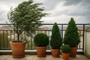 Quali sempreverdi sopportano meglio il vento? La scelta che mette al sicuro terrazzi e balconi esposti