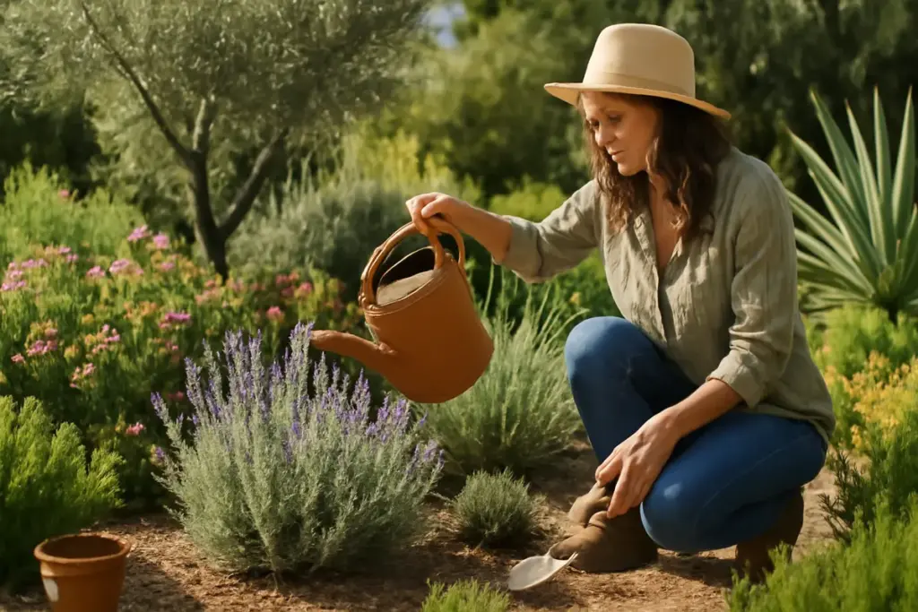 Allestire aiuole con piante mediterranee: il mix che richiede poca acqua ma assicura un giardino rigoglioso
