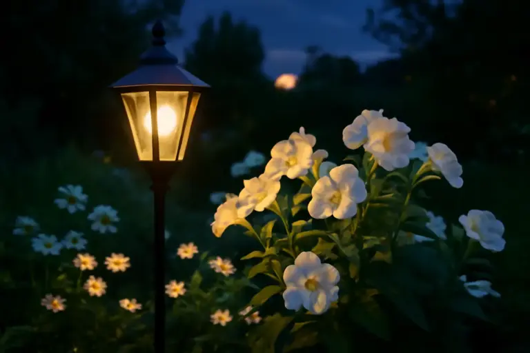 Illuminare il giardino con piante notturne: il beneficio di nuove fioriture al calare del sole