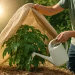 Come proteggere le piante esterne dalle ondate di calore? Metodi naturali che evitano danni e stress alle radici