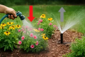 Qual è il miglior metodo per irrigare aiuole esterne? Efficacia e risparmio con la tecnica giusta