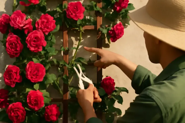 Coltivazione di rose rampicanti: il dettaglio che fa sbocciare più fiori in meno tempo