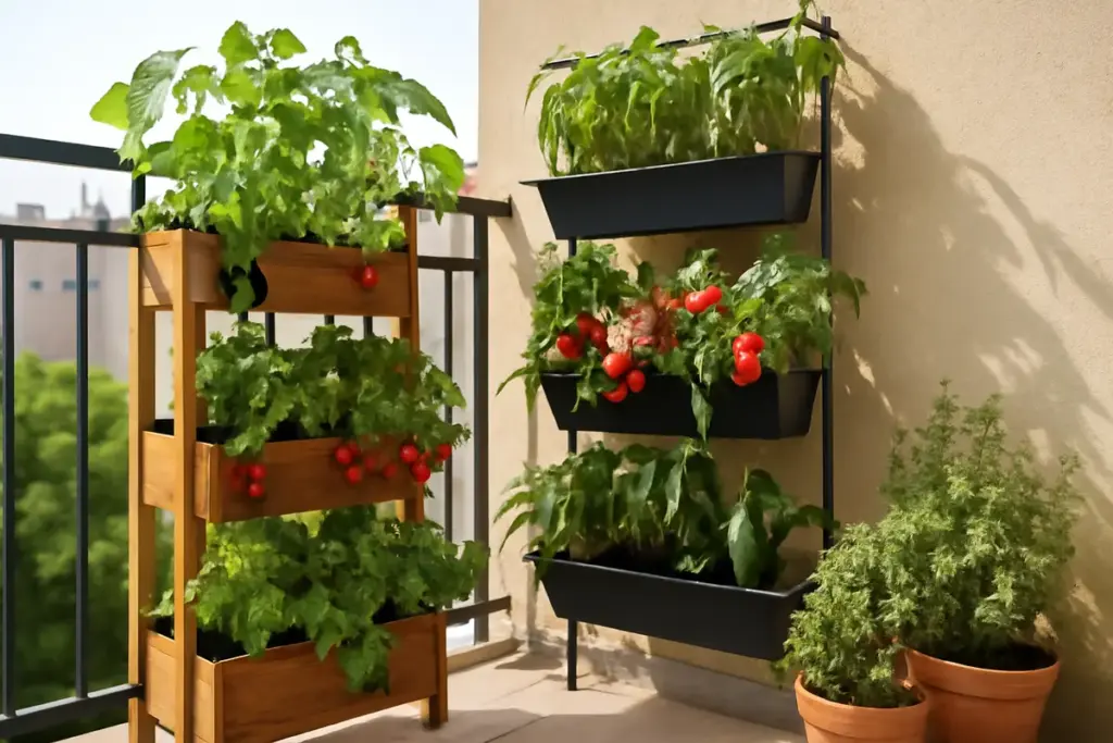 Idee per orti verticali sul balcone: sfrutta lo spazio in altezza con piante belle e produttive