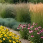 Come abbinare graminacee ornamentali e fioriture? Progetta facilmente zone verdi strutturate e leggere
