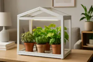 Mini serre per interni: il modo più semplice per avere piante sane senza rinunciare al design