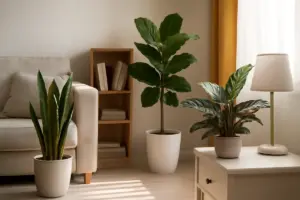 Sansevieria, Ficus o Calathea: dove posizionarle perché rendano al massimo nella tua casa?