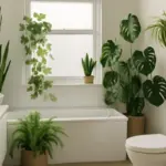 Quali piante scegliere per il bagno? Soluzioni anti-umidità che arredano con stile
