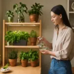 Come si progetta un angolo verde antispreco in casa? Scopri la tecnica che abbina estetica e sostenibilità