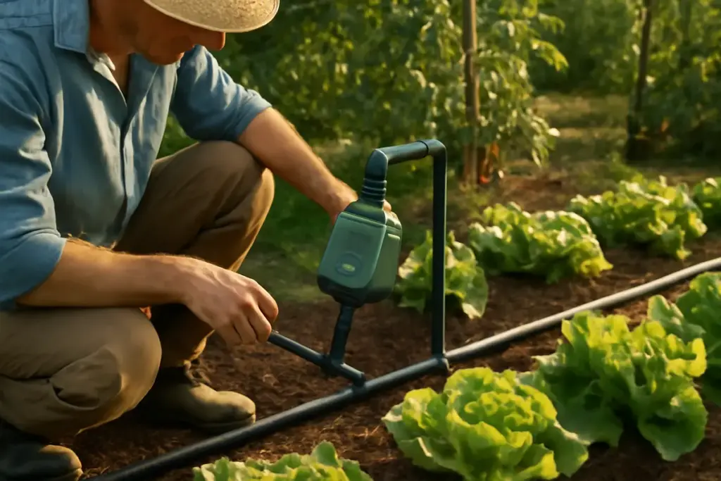 Gestione dell’irrigazione a goccia in orto e giardino: risparmia acqua e ottieni raccolti più abbondanti